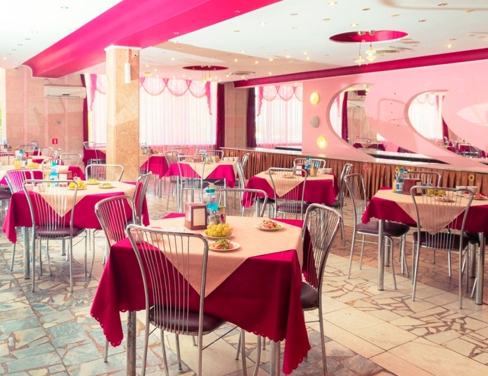 Общий зал столовой - Санаторий «Северное Сияние»